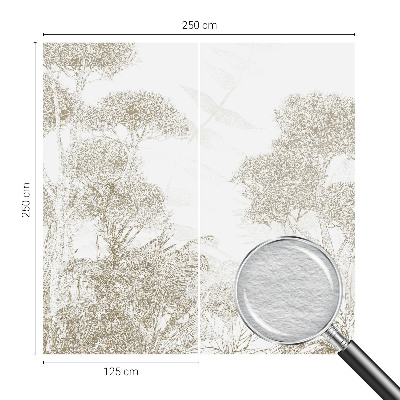 High quality wall mural wallpaper Tropical vegetation