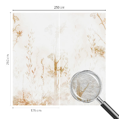 Non-woven photo wallpaper Botanical elegance