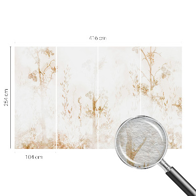 Non-woven photo wallpaper Botanical elegance