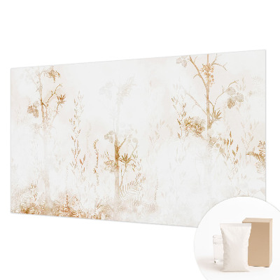 Non-woven photo wallpaper with a botanical elegance design