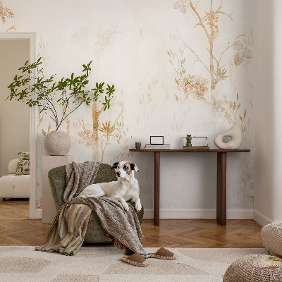 Non-woven photo wallpaper Botanical elegance