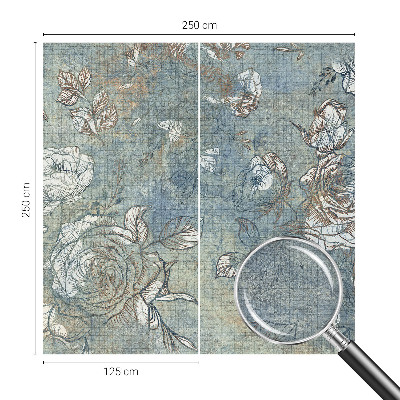 Bedroom wall mural wallpaper Romantic roses