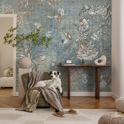 Bedroom wall mural wallpaper Romantic roses