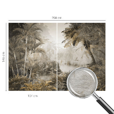 Modern wall mural Tropical forest