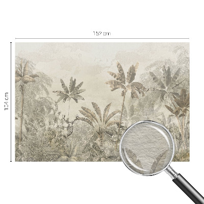 Custom size wall mural Tropical jungle
