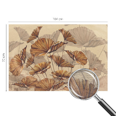 Modern wall mural for bedroom Autumn elegance
