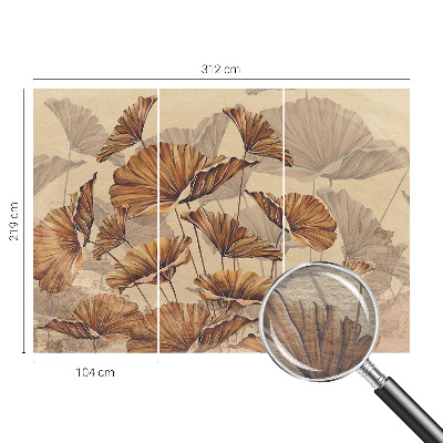 Modern wall mural for bedroom Autumn elegance