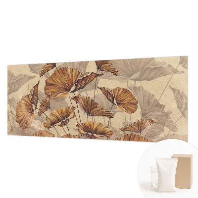 Modern wall mural for bedroom with an autumn elegance design