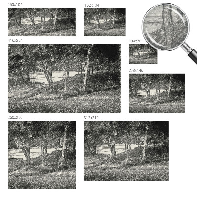 High quality photo wallpaper A peaceful landscape