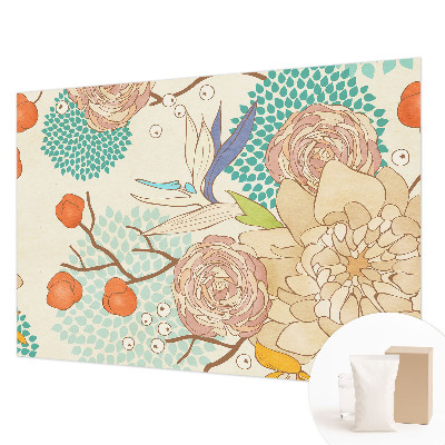 Premium photo wallpaper Floral fantasy