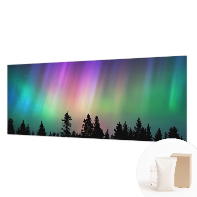 Wall mural with a magical sky design