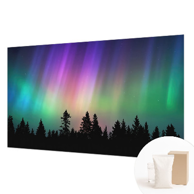 Wall mural with a magical sky design