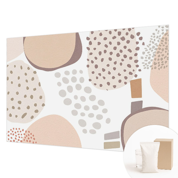 Photo wallpaper with a subtle dotted pattern