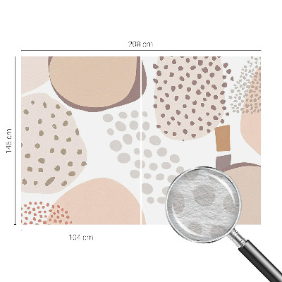Photo wallpaper with a subtle dotted pattern