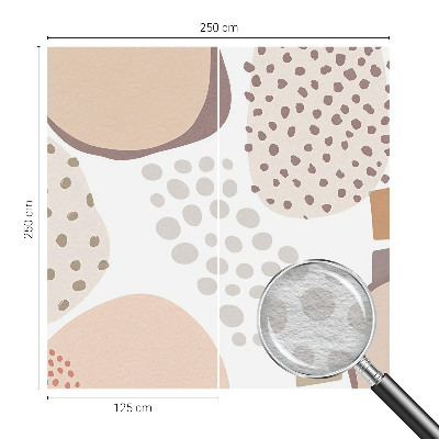 Photo wallpaper with a subtle dotted pattern