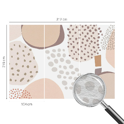 Photo wallpaper Subtle dots