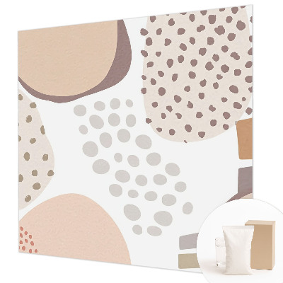Photo wallpaper with a subtle dotted pattern