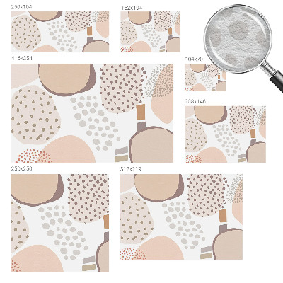 Photo wallpaper with a subtle dotted pattern