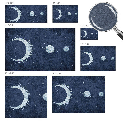 Large wall mural Star motif