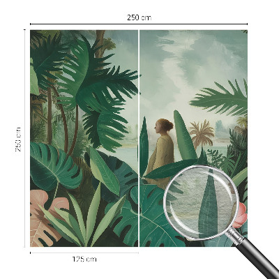 Large wall mural wallpaper Exotic jungle