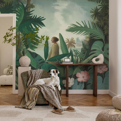Large wall mural wallpaper Exotic jungle