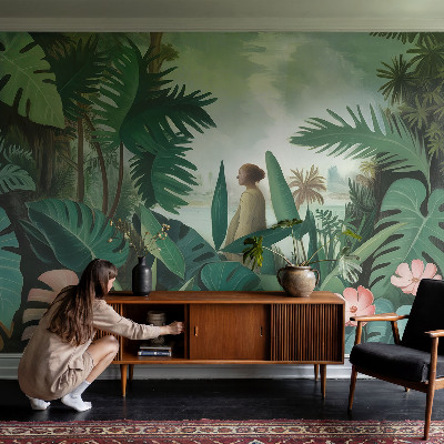 Large wall mural wallpaper Exotic jungle