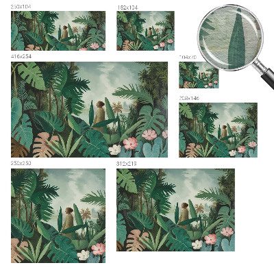 Large wall mural wallpaper Exotic jungle