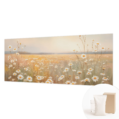 High quality photo wallpaper with a flower meadow motif