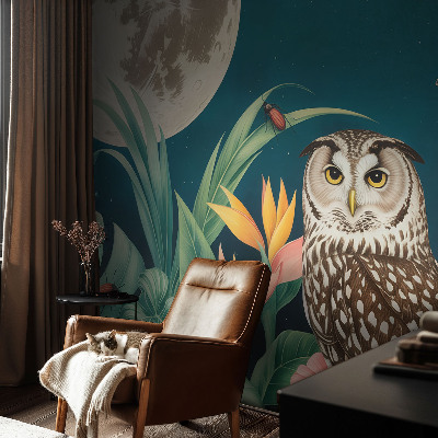 High quality wall mural wallpaper Moon Safari