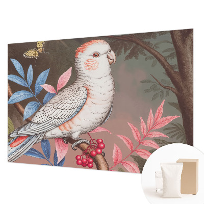 Premium wall mural for bedroom with a tropical nature motif