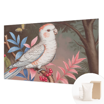 Premium wall mural for bedroom with a tropical nature motif