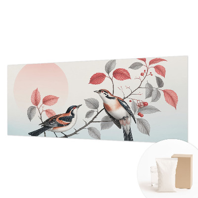 Non-woven photo wallpaper Sitting birds