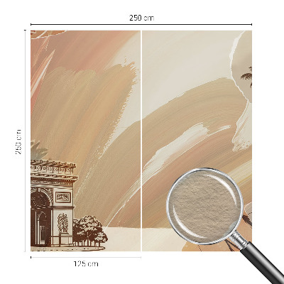 Photo wallpaper with an exotic travel motif