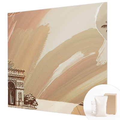 Photo wallpaper with an exotic travel motif