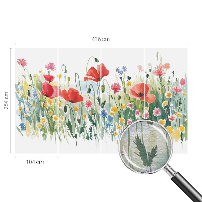 Large wall mural Summer meadow