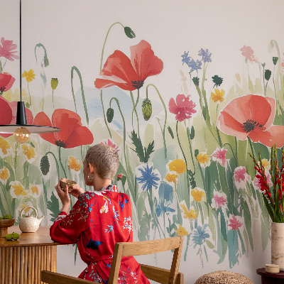 Large wall mural Summer meadow