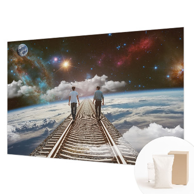 Large wall mural wallpaper Space journey