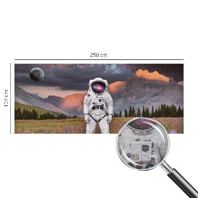 Modern wall mural for bedroom Cosmic landscape