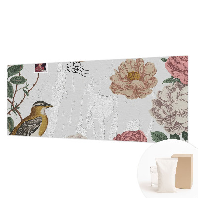 Non-woven wall mural Vintage flowers