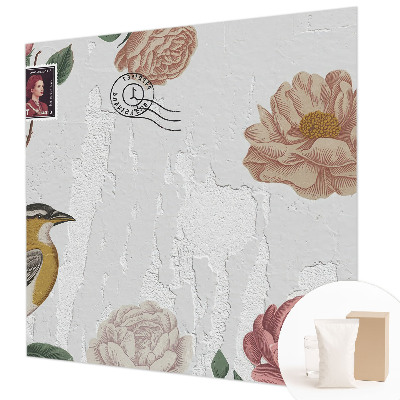 Non-woven wall mural Vintage flowers