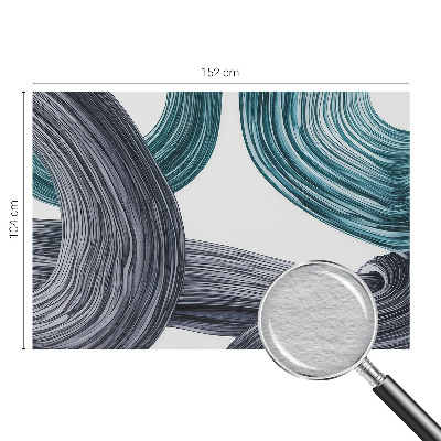 Wall mural for living room Fluid lines