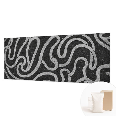 Wallpaper mural Twisted shapes