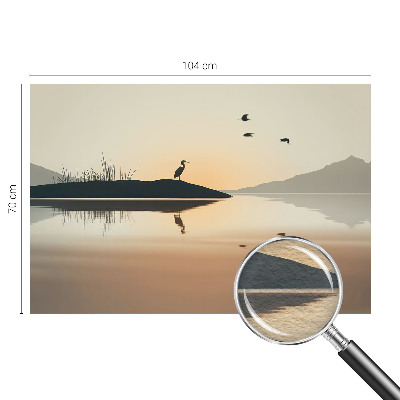 Photo wall mural Morning silence