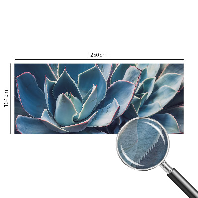 Bedroom wall mural wallpaper Green aloe