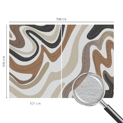 Large wall mural wallpaper Harmonious waves
