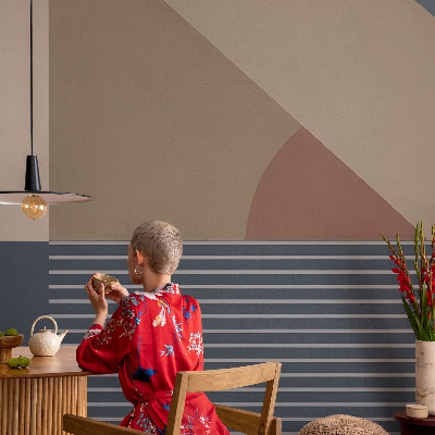 Custom size wall mural Harmonious geometry