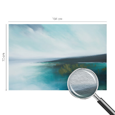 Modern wall mural for living room Water Harmony