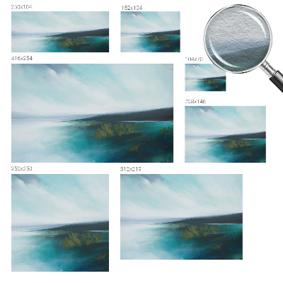Modern wall mural for living room Water Harmony