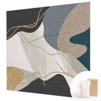 Non-woven photo wallpaper Abstract forms