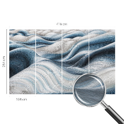 High quality photo wallpaper Soft waves